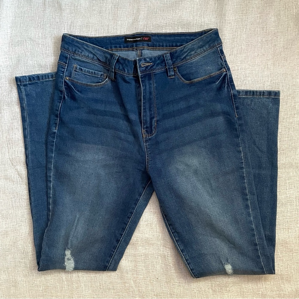 YMI Skinny Distressed Jeans